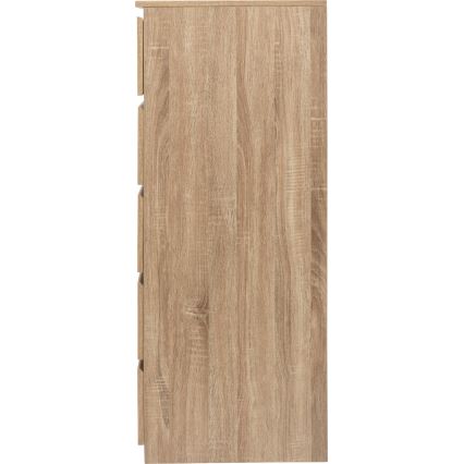 5five - Komoda HEIM 40x118x48 cm ruda