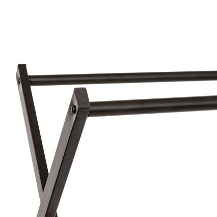 5five - Laisvai stovintis drabužių kabykla METY 145x98 cm juoda