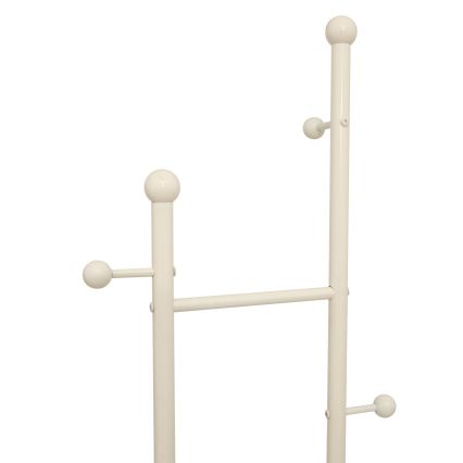 5five - Pastatoma drabužių kabykla LENTY 188x40 cm kreminė