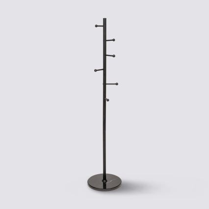 5five - Pastatoma drabužių kabykla TIGE 173x37 cm juoda