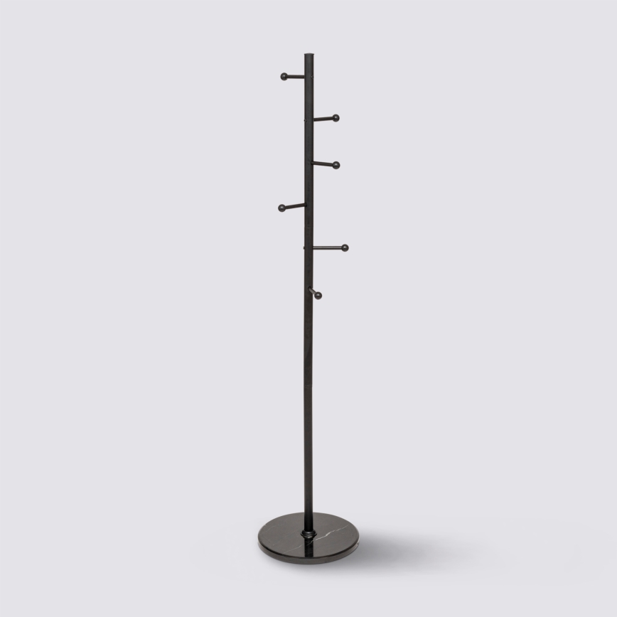 5five - Pastatoma drabužių kabykla TIGE 173x37 cm juoda