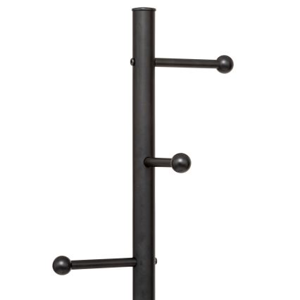 5five - Pastatoma drabužių kabykla TIGE 173x37 cm juoda