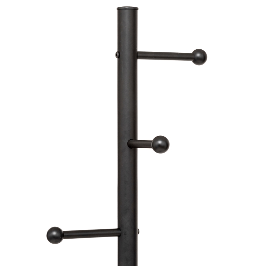 5five - Pastatoma drabužių kabykla TIGE 173x37 cm juoda