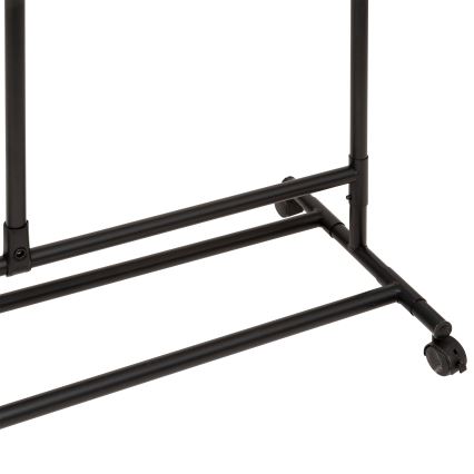 5five - Pastatoma drabužių kabyklė KENY 173x117 cm juodos spalvos