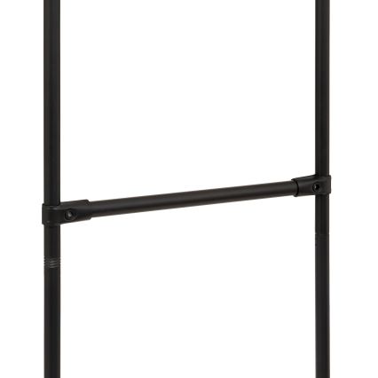 5five - Pastatoma drabužių kabyklė KENY 173x117 cm juodos spalvos