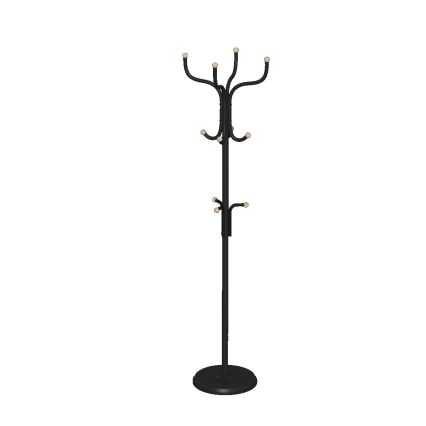 5five - Pastatoma kabyklė RAFU 178x43 cm juoda