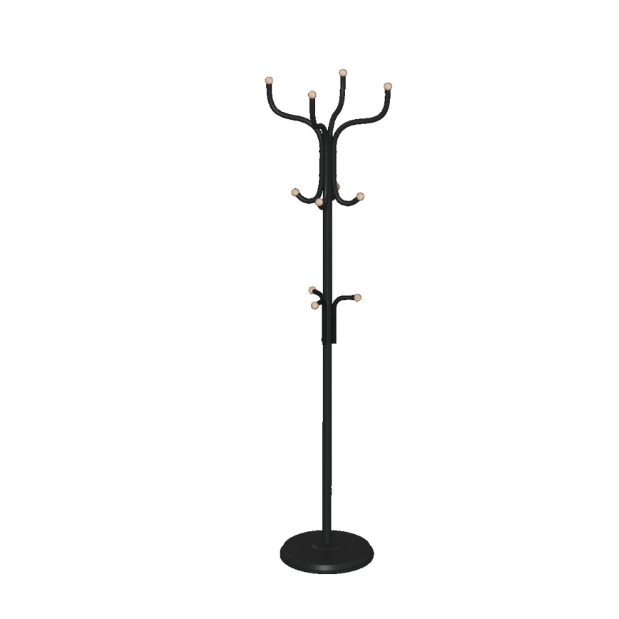 5five - Pastatoma kabyklė RAFU 178x43 cm juoda