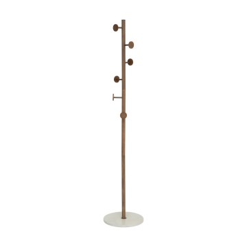 5five - Rūbų stovas PERY 175x36,5 cm ruda/balta