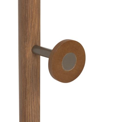 5five - Rūbų stovas PERY 175x36,5 cm ruda/balta