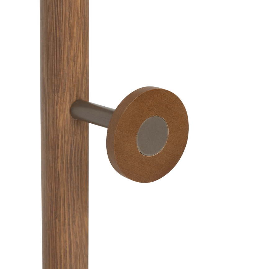 5five - Rūbų stovas PERY 175x36,5 cm ruda/balta