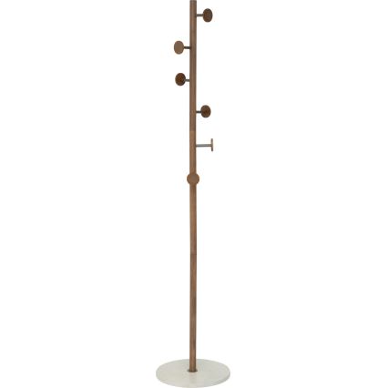 5five - Rūbų stovas PERY 175x36,5 cm ruda/balta
