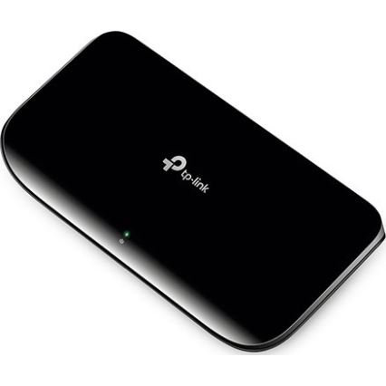 8 prievadų gigabitinis stalinis jungiklis