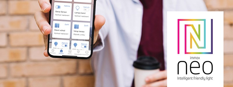 Protingai valdykite apšvietimą naudodami Immax Neo