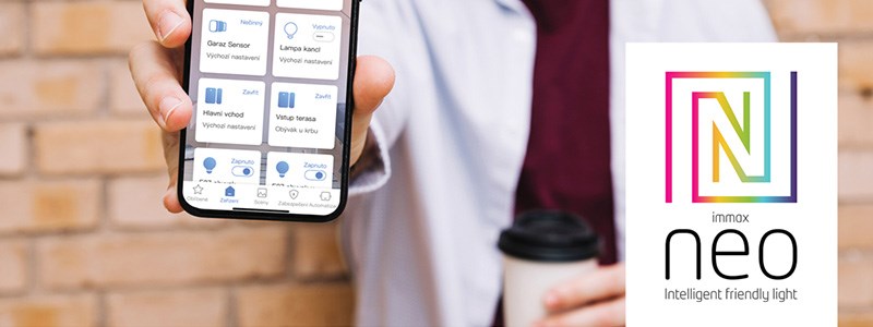 Protingai valdykite apšvietimą naudodami Immax Neo