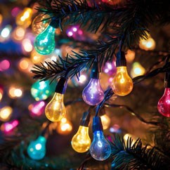 Kalėdų eglutės lemputės