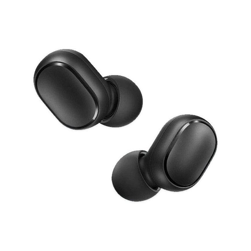 Atsparios vandeniui belaidės Bluetooth ausinės, 45 mAh, juodos spalvos