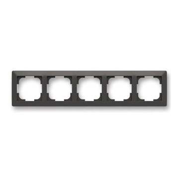 ABB 3901T-A00050 137 - Penkių modulių rėmelis ZONI matinė juoda