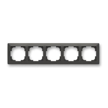 ABB 3901T-A00050 237 - Penkių modulių rėmelis ZONI matinė juoda