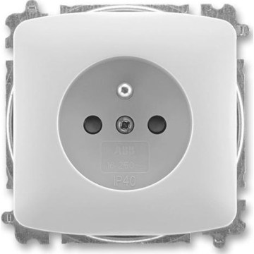 ABB 6619A-A06357 S - Namų elektros lizdas be rėmelio TANGO 250 V pilkas