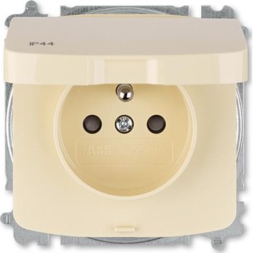 ABB 6619A-A06997 C - Namų kištukinis lizdas be rėmelio TANGO 250V IP44 dramblio kaulo