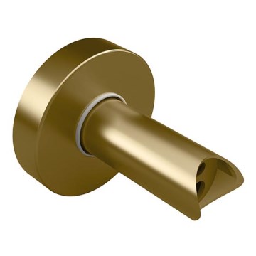 Adapteris paslėptam elektrinių rankšluosčių džiovintuvų prijungimui į sieną 6,4x6,4 cm aukso spalvos