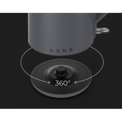 AENO - Elektrinis virdulys 1,5 l 2200W/230V juodas