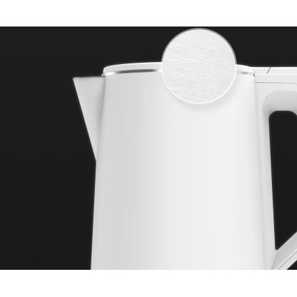 AENO - Greito užvirimo elektrinis virdulys 1,5 l 2200W/230V baltas