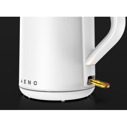 AENO - Greito užvirimo elektrinis virdulys 1,5 l 2200W/230V baltas