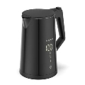 AENO - Išmanusis 1,7 l elektrinis virdulys su LED ekranu 2200 W/230 V juodas