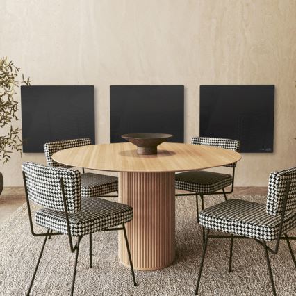 AENO - Išmanusis elektrinis infraraudonųjų spindulių šildymo panelė 500W laikmatis/termostatas Wi-Fi balta