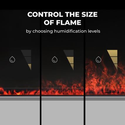 AENO - Išmanusis elektrinis šildytuvas/konvektorius 1000/2000W balta