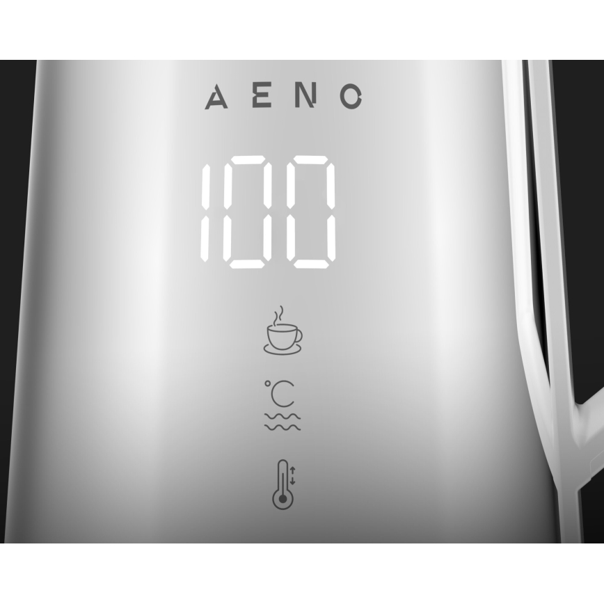AENO - Išmanusis virdulys su LED ekranas 1,7 l 2200W/230V balta