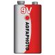 AGFAPHOTO AP-6F22-1S - Zinc baterija 6F22 9V