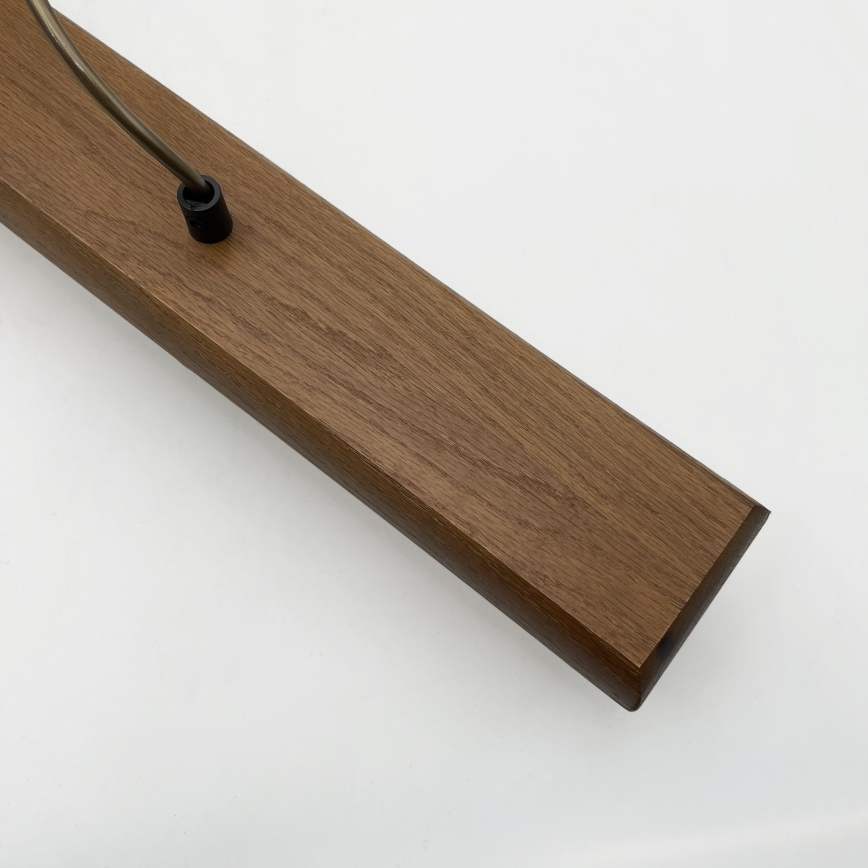AIDA pakabinamas šviestuvas ant laido, 2xE27/15W/230V, skersmuo 35 cm, ąžuolas/kreminė
