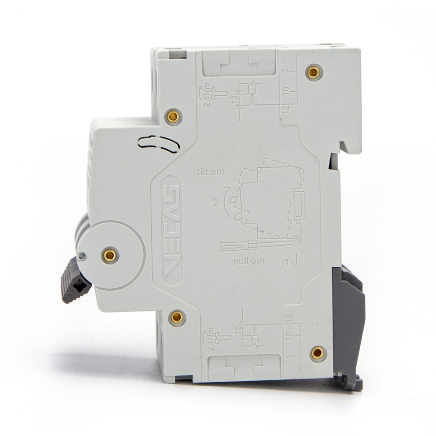 Aigostar - 2 fazių automatinis išjungiklis 2P-50A-C 230-400V