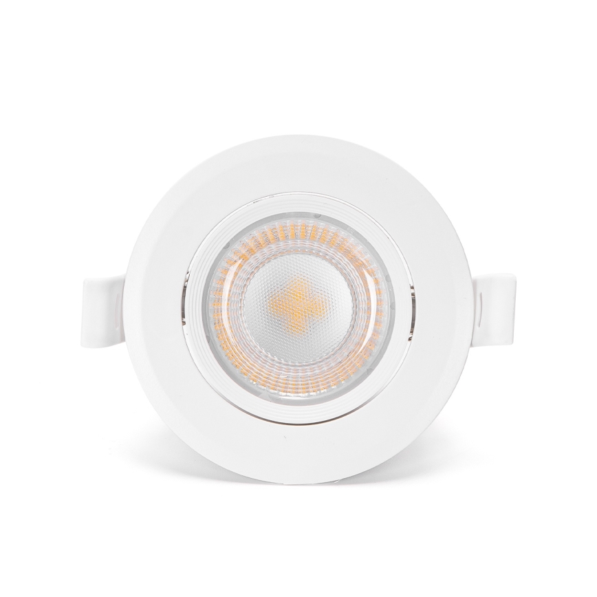 Aigostar - 3 dalių LED lubinis šviestuvas LED/5W/230V 3000K, 8,5 cm skersmens, balta