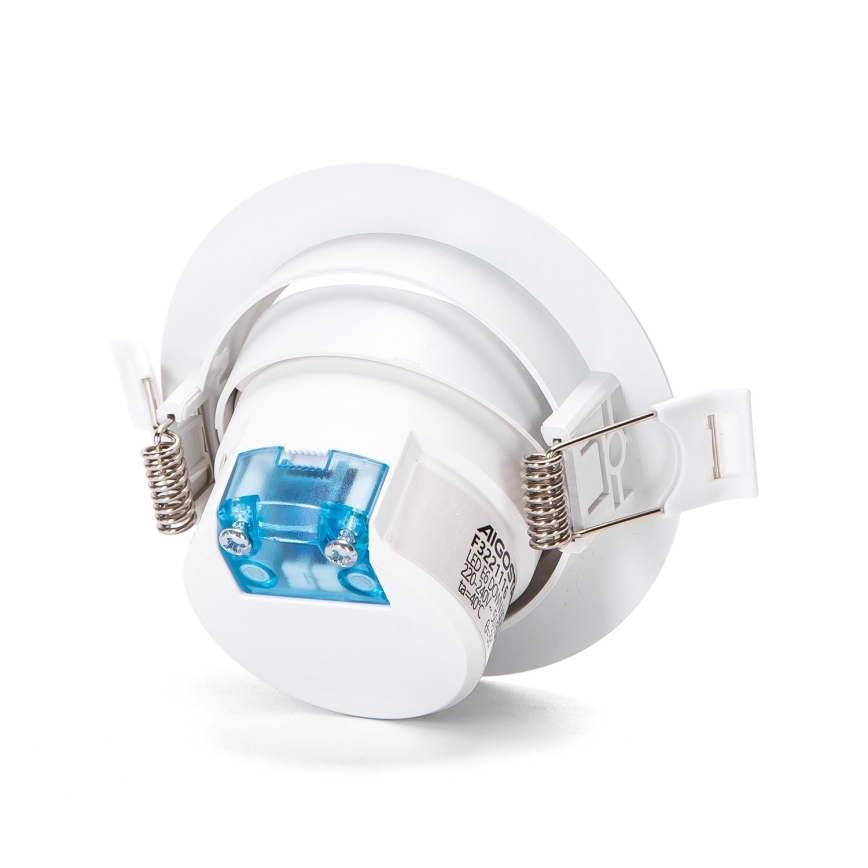Aigostar - 3 dalių LED lubinis šviestuvas LED/5W/230V 4000K, 8,5 cm skersmens, balta