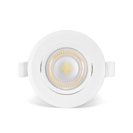 Aigostar - 3 dalių LED lubinis šviestuvas LED/5W/230V 6500K, skersmuo 8,5 cm, baltas