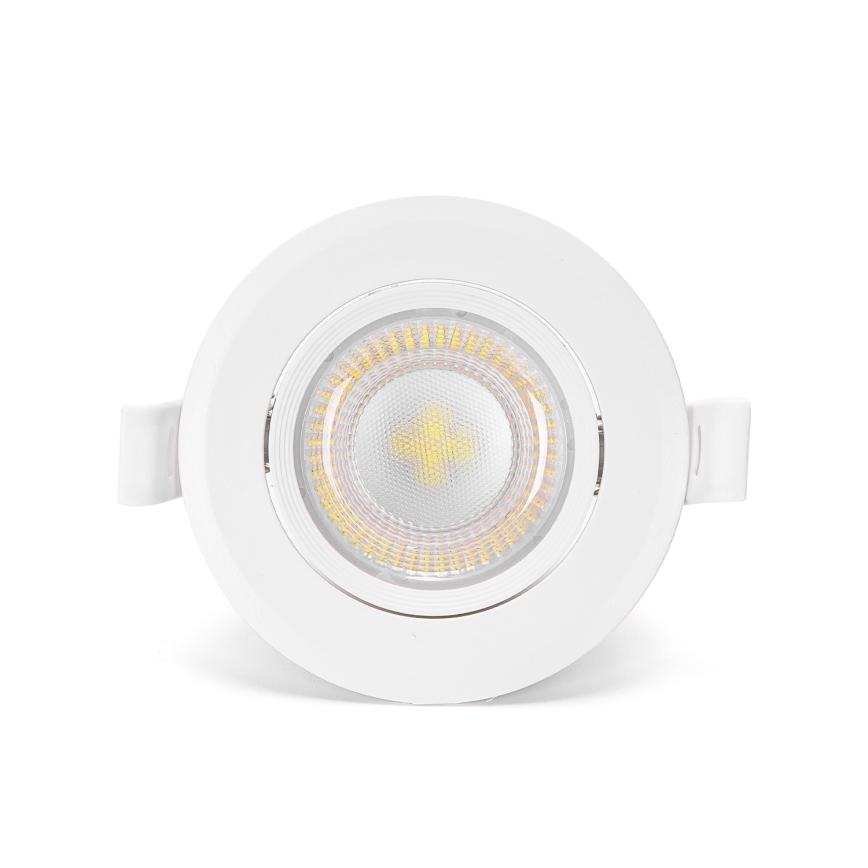 Aigostar - 3 dalių LED lubinis šviestuvas LED/5W/230V 6500K, skersmuo 8,5 cm, baltas
