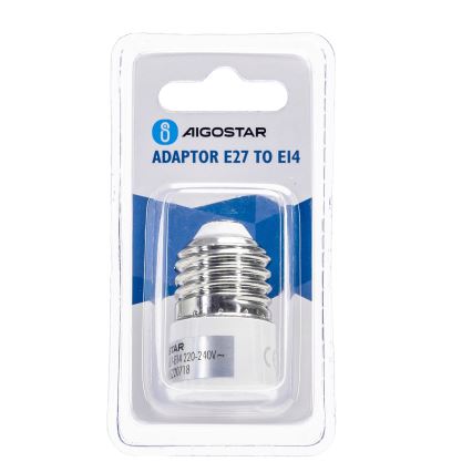 Aigostar - adapteris iš E27 į E14