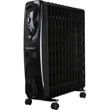 Aigostar - aliejinis radiatorius su 13 sekcijų 2500W/230V juoda