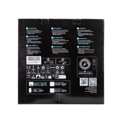 Aigostar - reguliuojamo ryškumo LED lubinis šviestuvas LED/30W/230V 2700-6500K skersmuo 42,9 cm chromuotas + nuotolinis valdymas