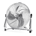 Aigostar - Grindinis ventiliatorius 100W/230V, skersmuo 54 cm, blizgus chromas
