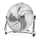 Aigostar - Grindinis ventiliatorius 100W/230V, skersmuo 54 cm, blizgus chromas