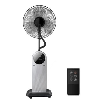 Aigostar - Grindų ventiliatorius su rūko efektu MIST 95W/230V + VP