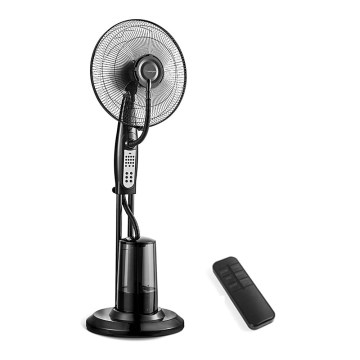 Aigostar - Grindų ventiliatorius su vandens purškimu 75W/230V + VP