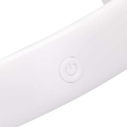 Aigostar - Įkraunamas kaklo ventiliatorius 4W/5V 2000mAh balta