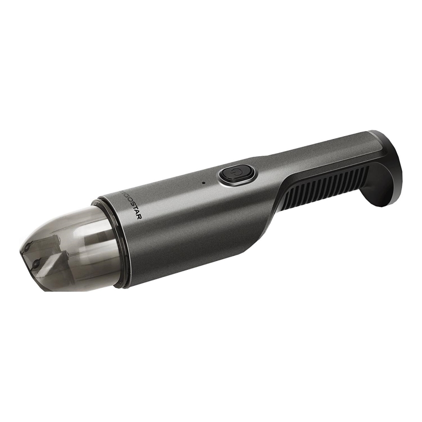 Aigostar - Įkraunamas rankinis dulkių siurblys 70W/7,4V chromas
