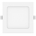 Aigostar - įleidžiamas LED lubų šviestuvas LED/6W/230V 4000K 12x12 cm baltas
