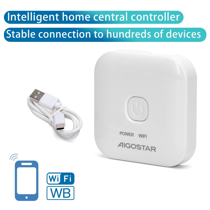 Aigostar - Išmanioji 5V Wi-Fi vartai